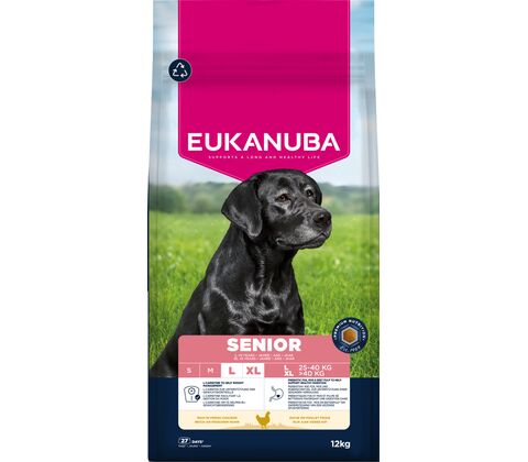 Eukanuba Senior Large Breed kylling 12kg