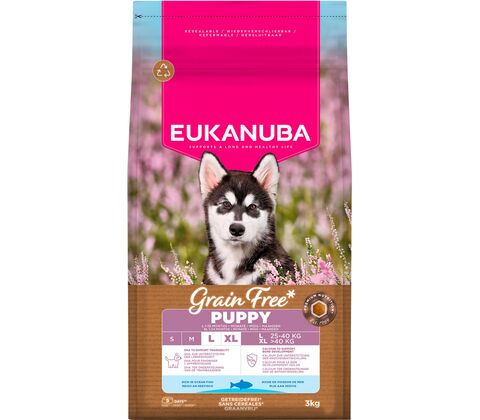 Eukanuba Puppy & Junior Large Grainfree Ocean Fish 3KG