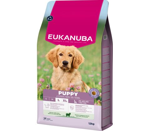 Eukanuba Puppy Large Breed Lam & Ris 12kg