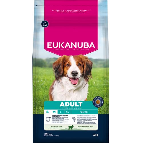 Eukanuba Adult Small & Medium - Lamb & Rice