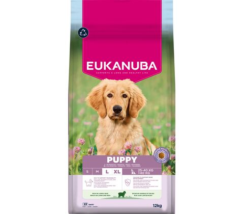 Eukanuba Puppy Large Breed Lam & Ris 12kg