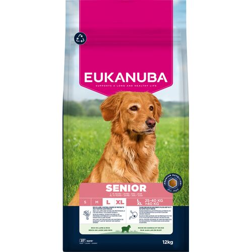 Eukanuba Senior Large Breed  Lam og Ris