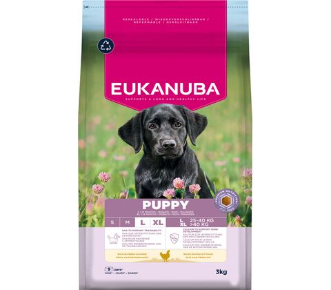 Eukanuba Puppy Large Breed kylling