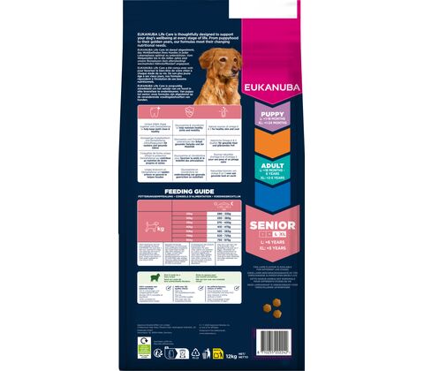 Eukanuba Senior Large Breed  Lam og Ris