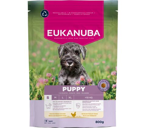 Eukanuba Puppy  Small Breed med kylling 