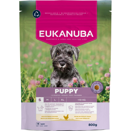 Puppy  Small Breed med kylling 