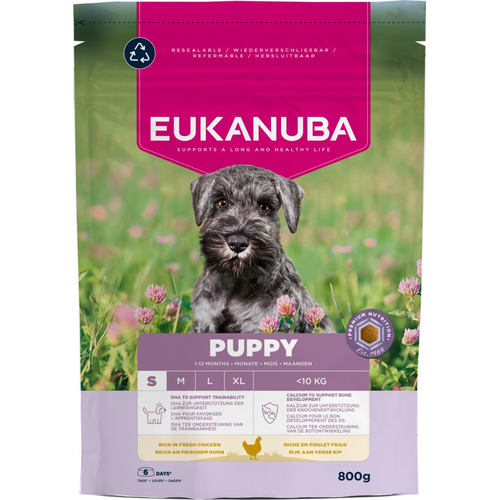 Eukanuba Puppy  Small Breed med kylling 