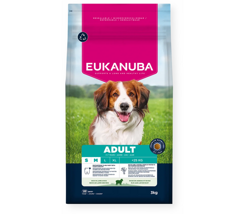 Eukanuba Adult Small & Medium - Lamb & Rice