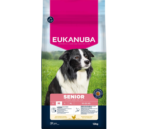 Eukanuba Senior Medium Breed kylling 12kg
