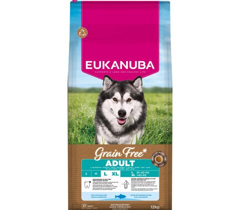 Eukanuba Adult Large Grainfree Ocean Fish 12KG