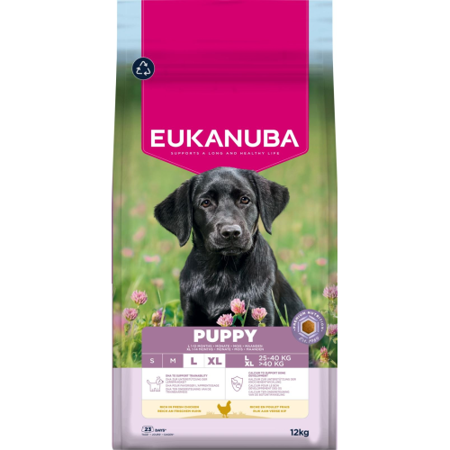 Eukanuba Puppy Large Breed kylling