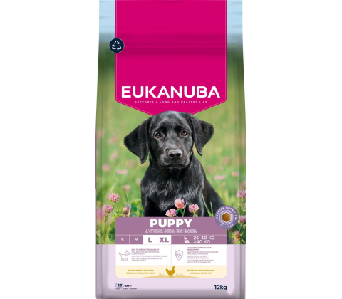 Eukanuba Puppy Large Breed kylling