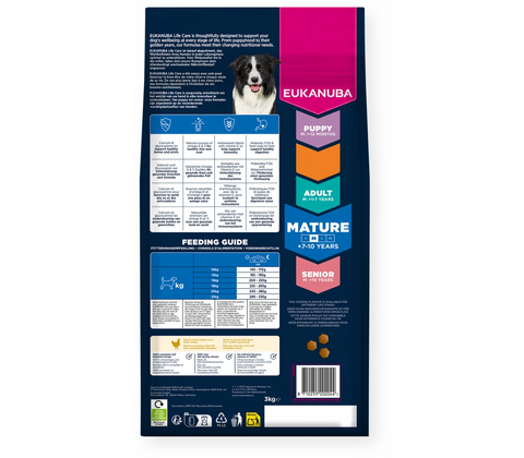Eukanuba Mature Medium Breed kylling