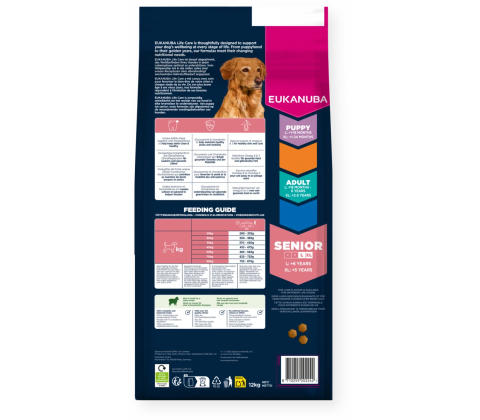 Eukanuba Senior Large Breed  Lam og Ris