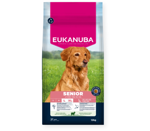 Eukanuba Senior Large Breed  Lam og Ris