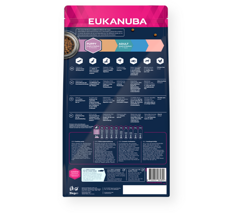 Eukanuba Puppy & Junior Small/Medium Grainfree Ocean Fish 12KG