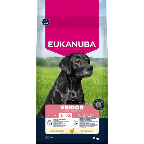 Eukanuba Senior Large Breed kylling 12kg