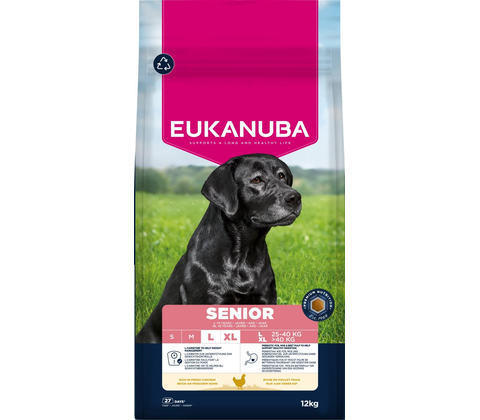 Eukanuba Senior Large Breed kylling 12kg