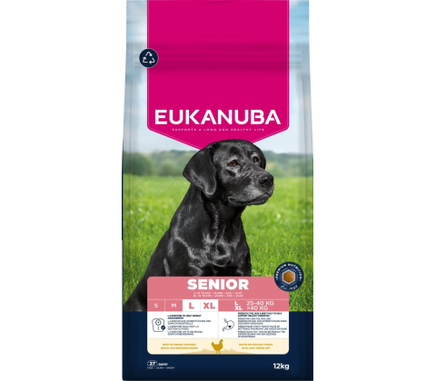 Senior Large Breed kylling 12kg