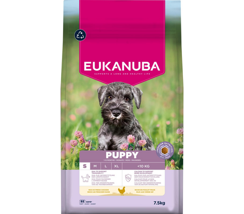 Eukanuba Puppy  Small Breed med kylling 
