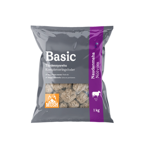 MUSH Basic Oksekallun 1 KG