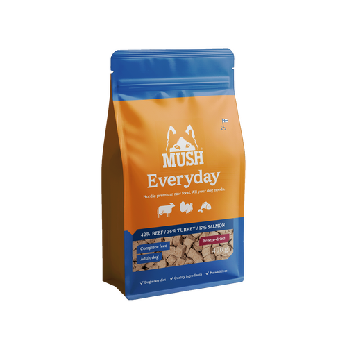 MUSH Everyday frysetørret blå 400g