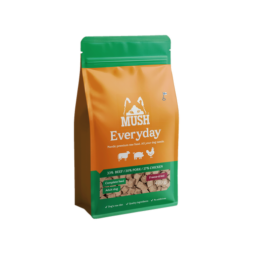 MUSH Everyday frysetørret grøn 400g