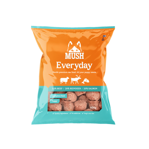 Mush Everyday Puppy Okse Ren Laks Isblå 