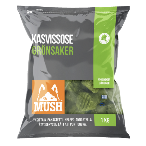 MUSH grønsagsblanding 1kg