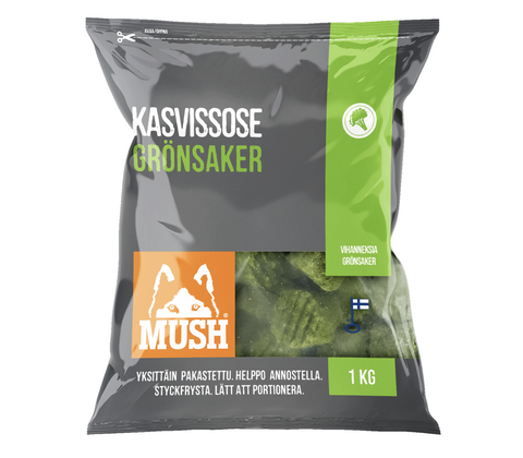 MUSH grønsagsblanding 1kg