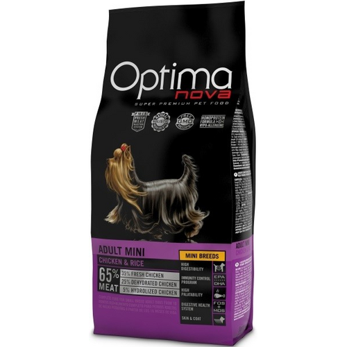 Optima Nova Adult Mini Kylling og ris 2kg