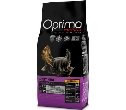 Optima Nova Adult Mini Kylling og ris 2kg