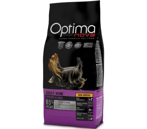 Optima Nova Adult Mini Kylling og ris 2kg