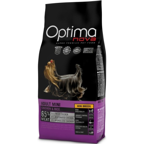 Optima Nova Adult Mini Kylling og ris 2kg
