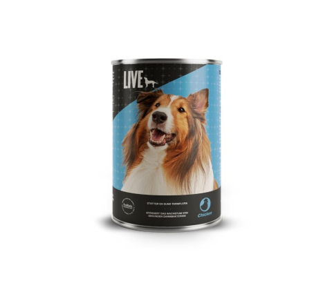 LIVE Dog Vådfoder Kylling