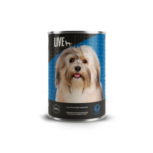 LIVE Dog Vådfoder Kalkun 