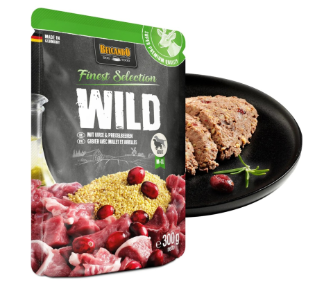 Belcando Finest Selection Venison with Millet & Lingonberries 125g