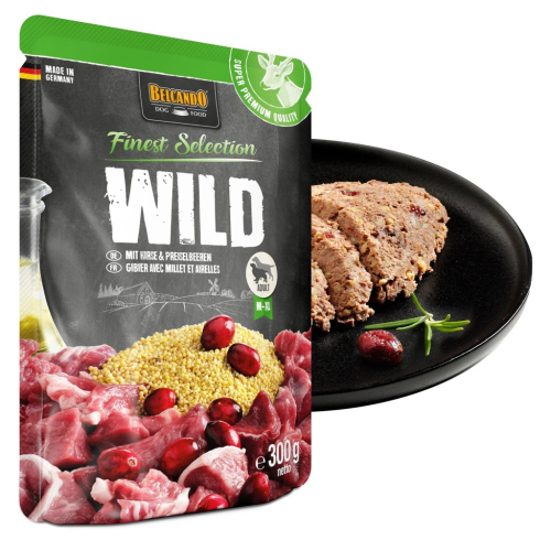 Belcando Finest Selection Venison with Millet & Lingonberries 125g