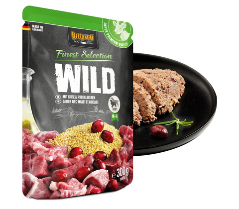 Belcando Finest Selection Venison with Millet & Lingonberries 125g