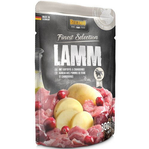 Belcando Pouches Lam med kartoffel & tranebær 300 gr.