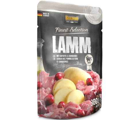 Belcando Pouches Lam med kartoffel & tranebær 300 gr.