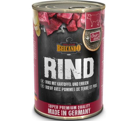 Belcando Dåsemad Okse med kartoffel og ærter