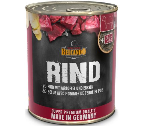 Belcando Dåsemad Okse med kartoffel og ærter