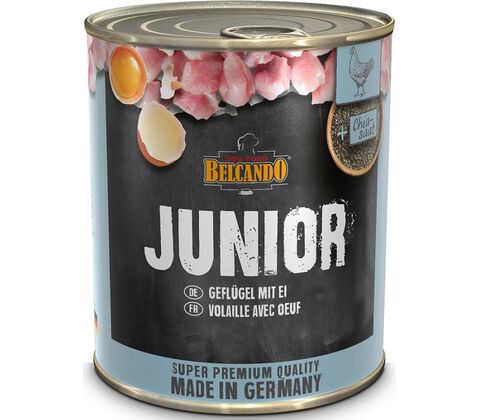 Belcando Dåsemad Junior Fjerkræ med æg