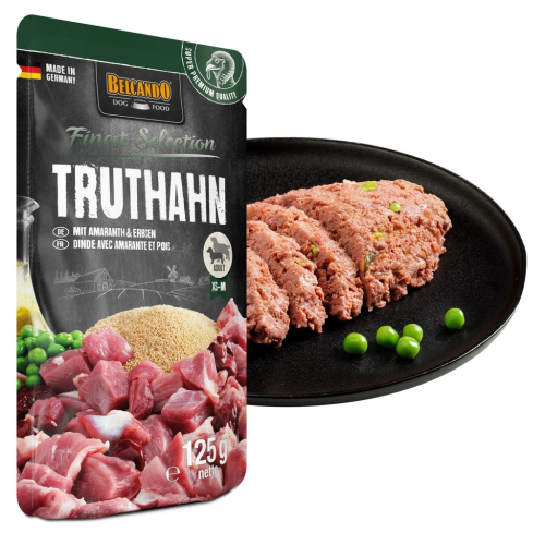 Belcando Finest Selection Turkey with Amaranth & Peas 125g