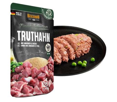 Belcando Finest Selection Turkey with Amaranth & Peas 125g