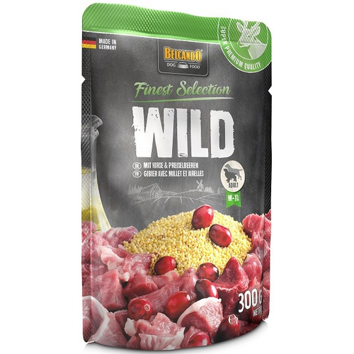 Belcando Pouches Vildt med hirse & tyttebær 300 gr.