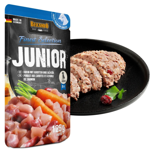 Belcando Finest Selection Junior Chicken with Carrots 125g