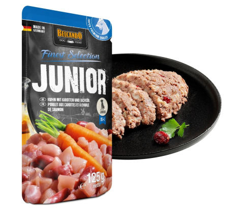 Belcando Finest Selection Junior Chicken with Carrots 125g