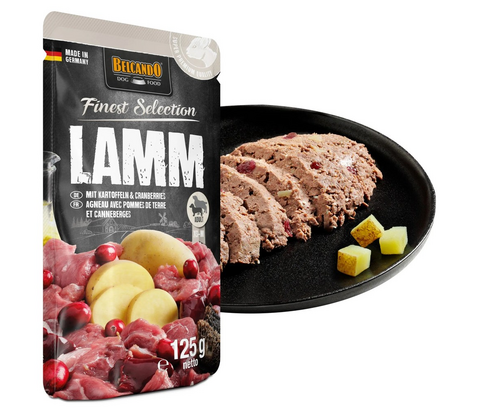 Belcando Finest Selection Lamb with Potatoes & Cranberries 125g
